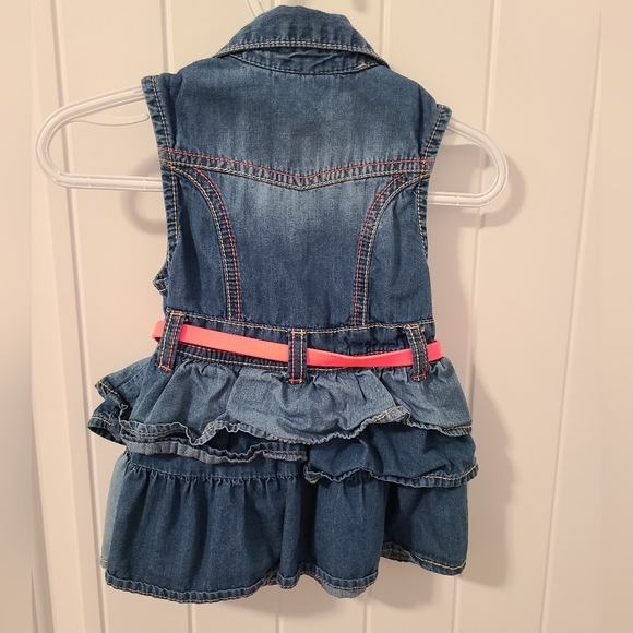 🌟5/$25 Mexx Denim Dress Size 9-12 Months - Picture 8 of 9